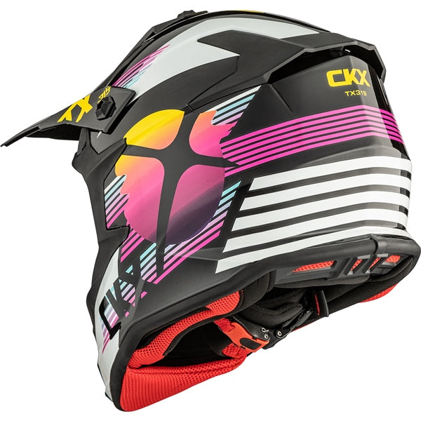 CKX Casque Hors-Route TX319 Galactic - Sans lunette
