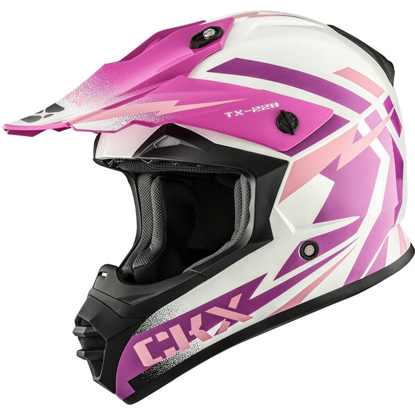 CKX Casque Hors-Route TX228 Bolt - Sans lunette
