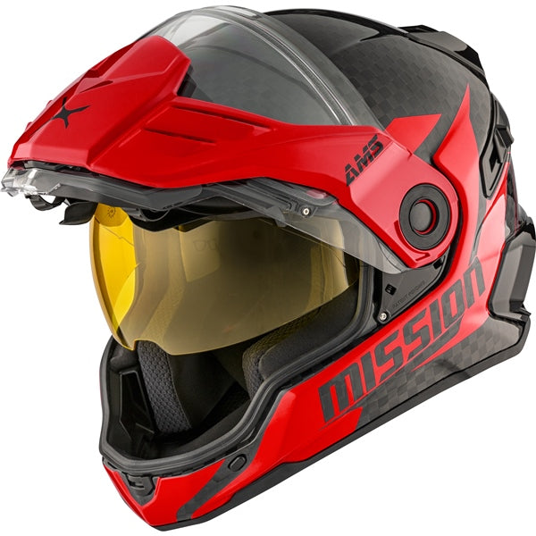CKX Casque intégral ouvert Mission - Carbone Alaska