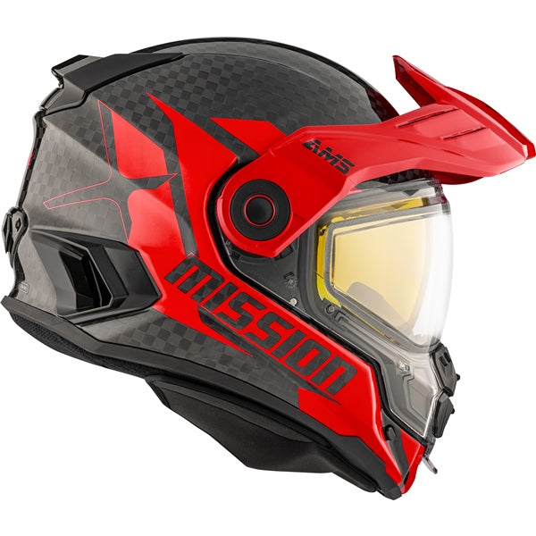 CKX Casque intégral ouvert Mission - Carbone Alaska