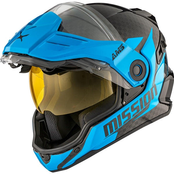 CKX Casque intégral ouvert Mission - Carbone Alaska