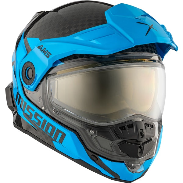 CKX Casque intégral ouvert Mission - Carbone Alaska