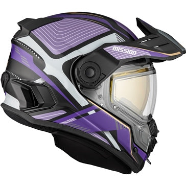 CKX Mission VERVE helmet with electric visor