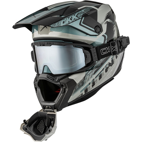 CKX Titan AMS Concordia - Casque Motoneige avec Lunette Apex