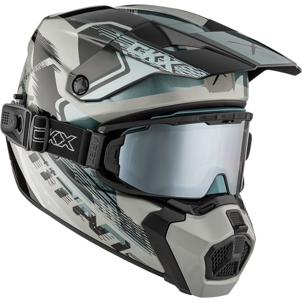CKX Titan AMS Concordia - Snowmobile Helmet with Apex Goggle
