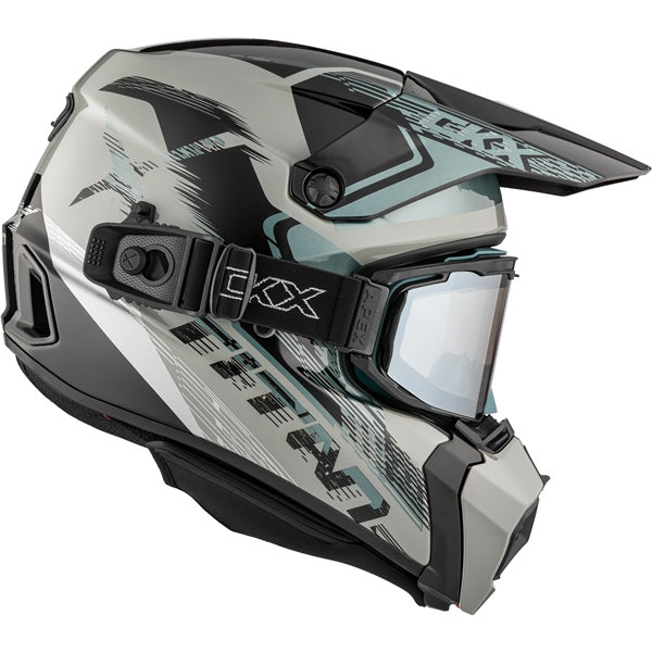 CKX Titan AMS Concordia - Casque Motoneige avec Lunette Apex