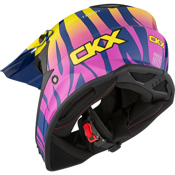 CKX Casque Hors-Route TX019Y Zoo - Sans lunette