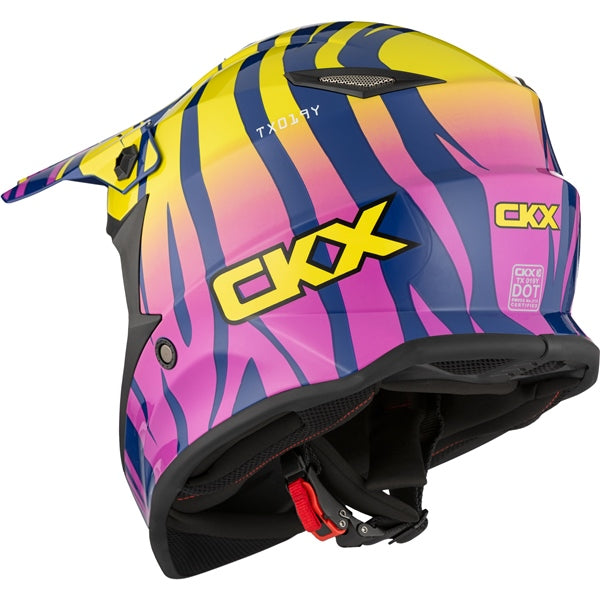 CKX Casque Hors-Route TX019Y Zoo - Sans lunette