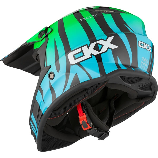 CKX Casque Hors-Route TX019Y Zoo - Sans lunette