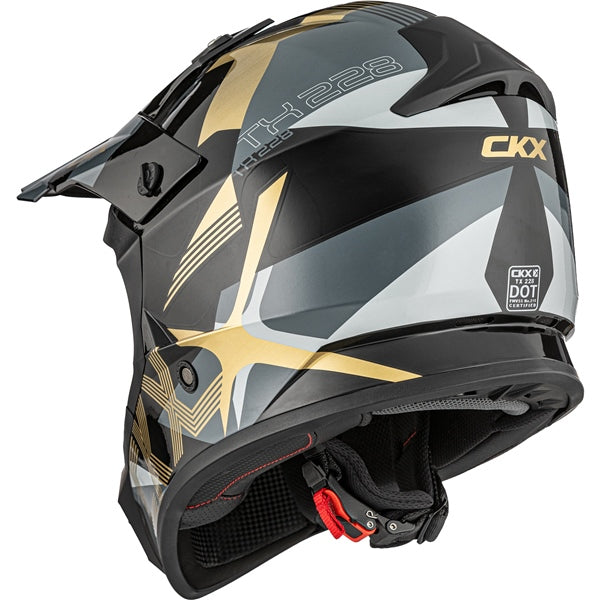 CKX Casque Hors-Route TX228 Lord - Sans lunette