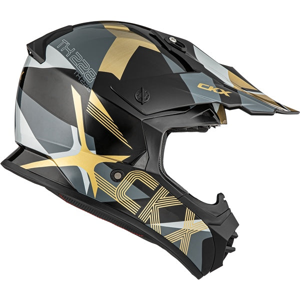 CKX Casque Hors-Route TX228 Lord - Sans lunette