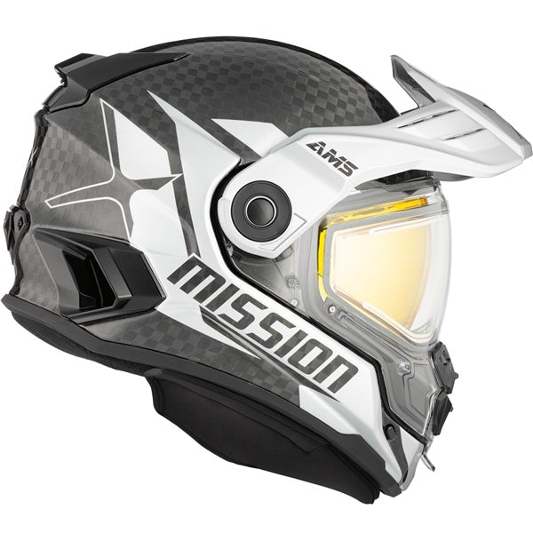 CKX Casque intégral ouvert Mission - Carbone Alaska