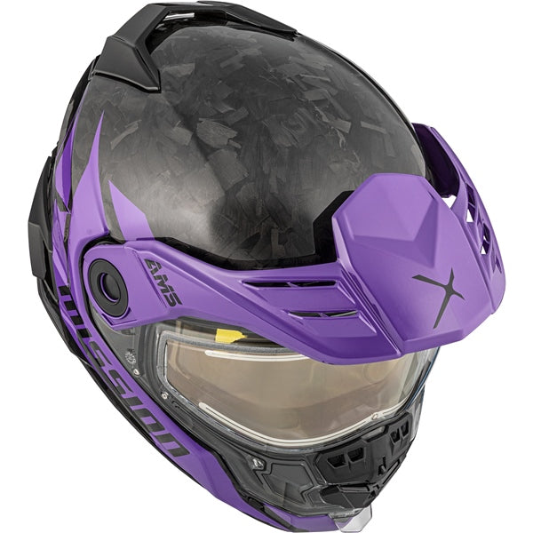 CKX Casque intégral ouvert Mission - Carbone édition limitée Alaska