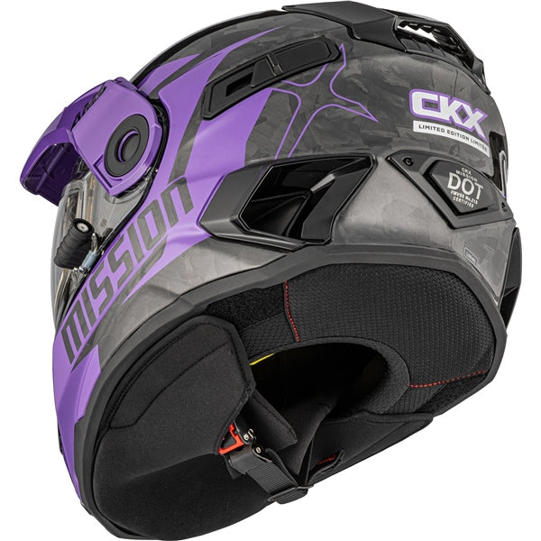 CKX Casque intégral ouvert Mission - Carbone édition limitée Alaska