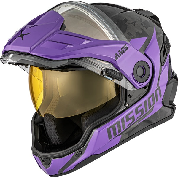 CKX Casque intégral ouvert Mission - Carbone édition limitée Alaska