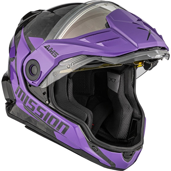 CKX Casque intégral ouvert Mission - Carbone édition limitée Alaska
