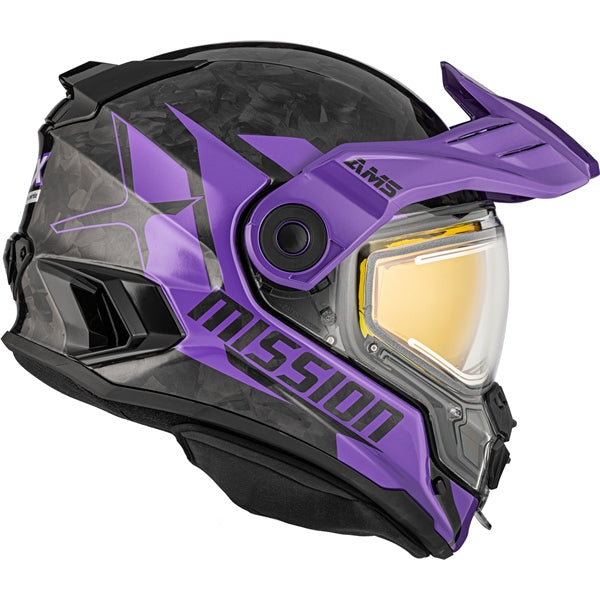 CKX Casque intégral ouvert Mission - Carbone édition limitée Alaska