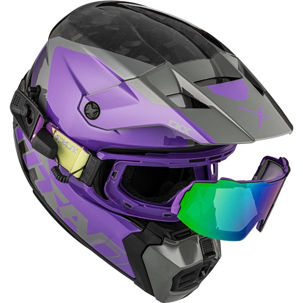 CKX Casque Titan AMS Carbone - Édition limitée Nunavut - Lunette Apex incluse