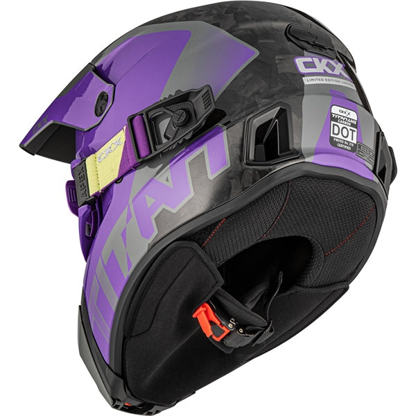 CKX Casque Titan AMS Carbone - Édition limitée Nunavut - Lunette Apex incluse