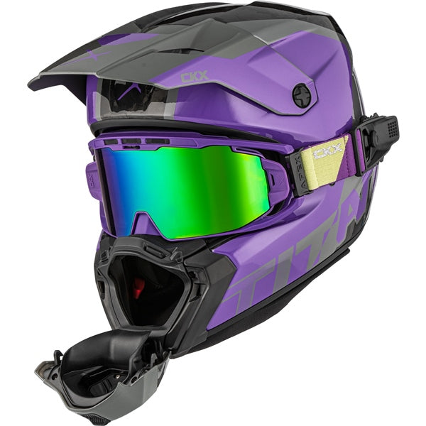 CKX Casque Titan AMS Carbone - Édition limitée Nunavut - Lunette Apex incluse