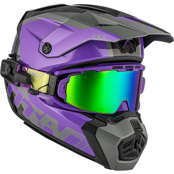 CKX Casque Titan AMS Carbone - Édition limitée Nunavut - Lunette Apex incluse