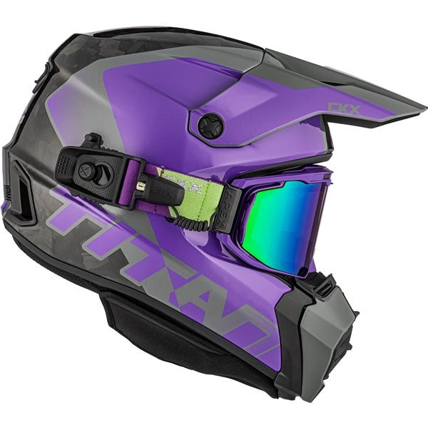 CKX Casque Titan AMS Carbone - Édition limitée Nunavut - Lunette Apex incluse