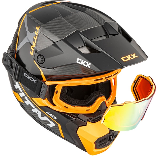 CKX Casque Titan AMS Carbone Conrod - Lunette Apex incluse