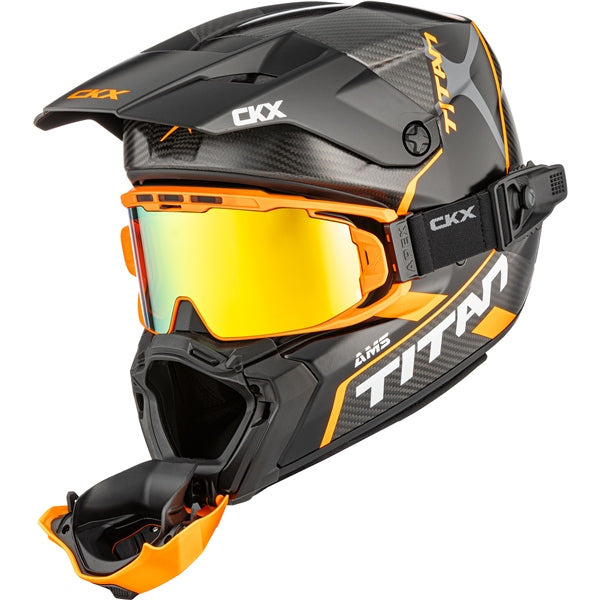 CKX Casque Titan AMS Carbone Conrod - Lunette Apex incluse