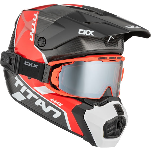 CKX Casque Titan AMS Carbone Conrod - Lunette Apex incluse