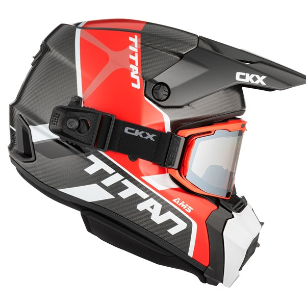 CKX Casque Titan AMS Carbone Conrod - Lunette Apex incluse