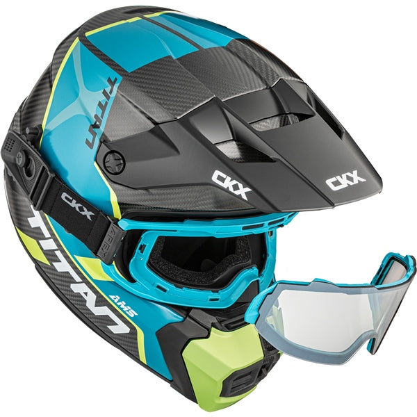 CKX Casque Titan AMS Carbone Conrod - Lunette Apex incluse