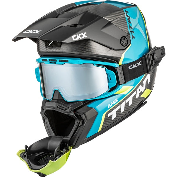 CKX Casque Titan AMS Carbone Conrod - Lunette Apex incluse