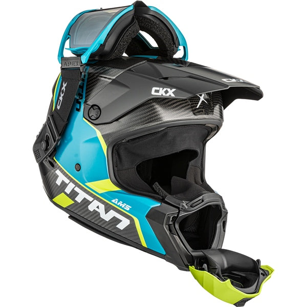 CKX Casque Titan AMS Carbone Conrod - Lunette Apex incluse