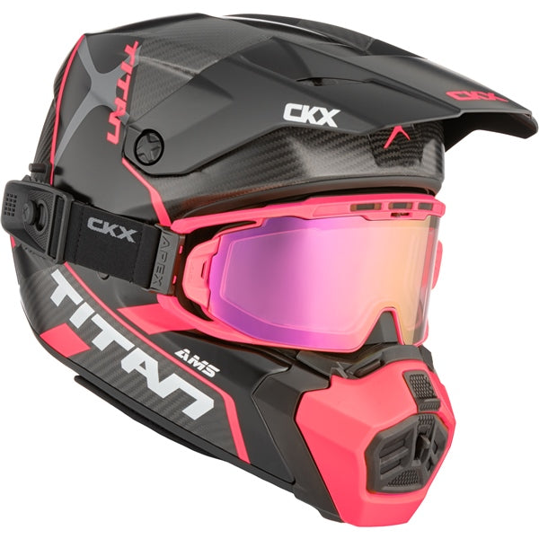 CKX Casque Titan AMS Carbone Conrod - Lunette Apex incluse
