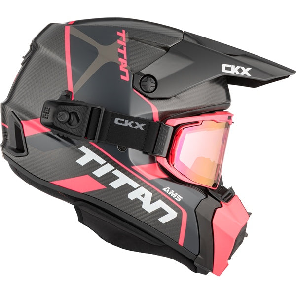 CKX Casque Titan AMS Carbone Conrod - Lunette Apex incluse