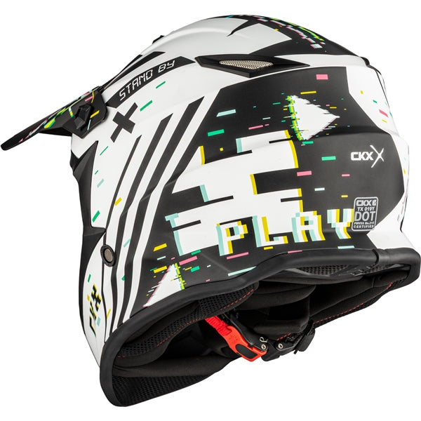 CKX Casque Hors-Route TX019Y Error - Sans lunette