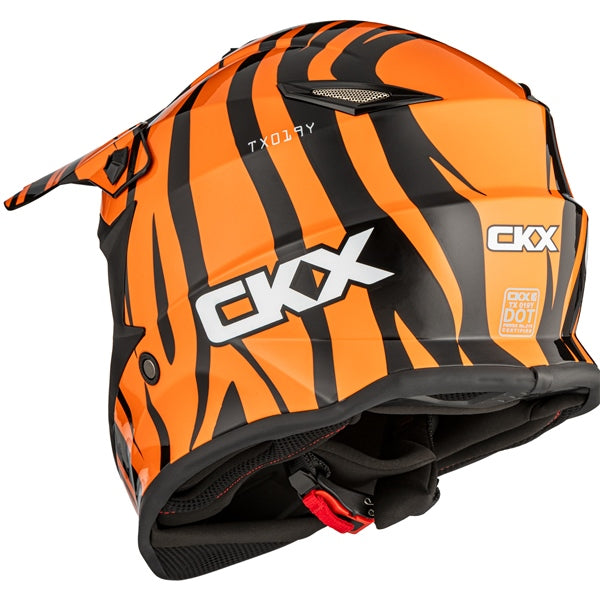 CKX Casque Hors-Route TX019Y Zoo - Sans lunette