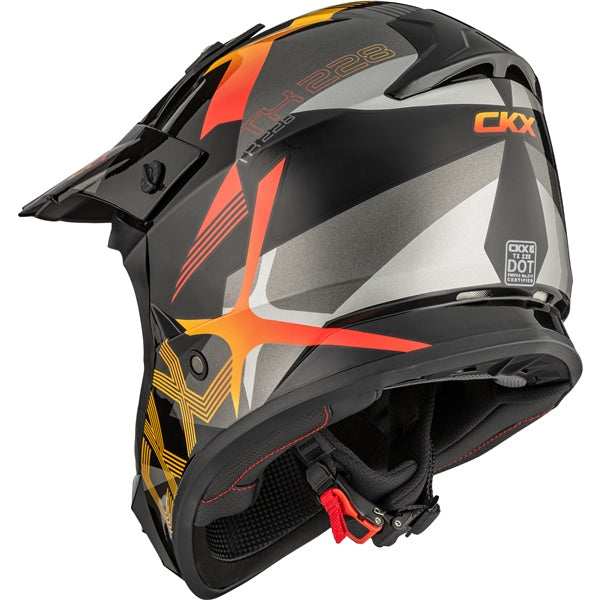 CKX Casque Hors-Route TX228 Lord - Sans lunette