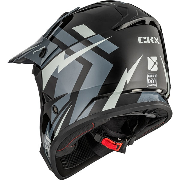 CKX Casque Hors-Route TX228 Bolt - Sans lunette