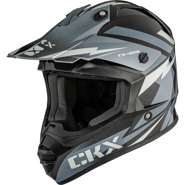 CKX Casque Hors-Route TX228 Bolt - Sans lunette