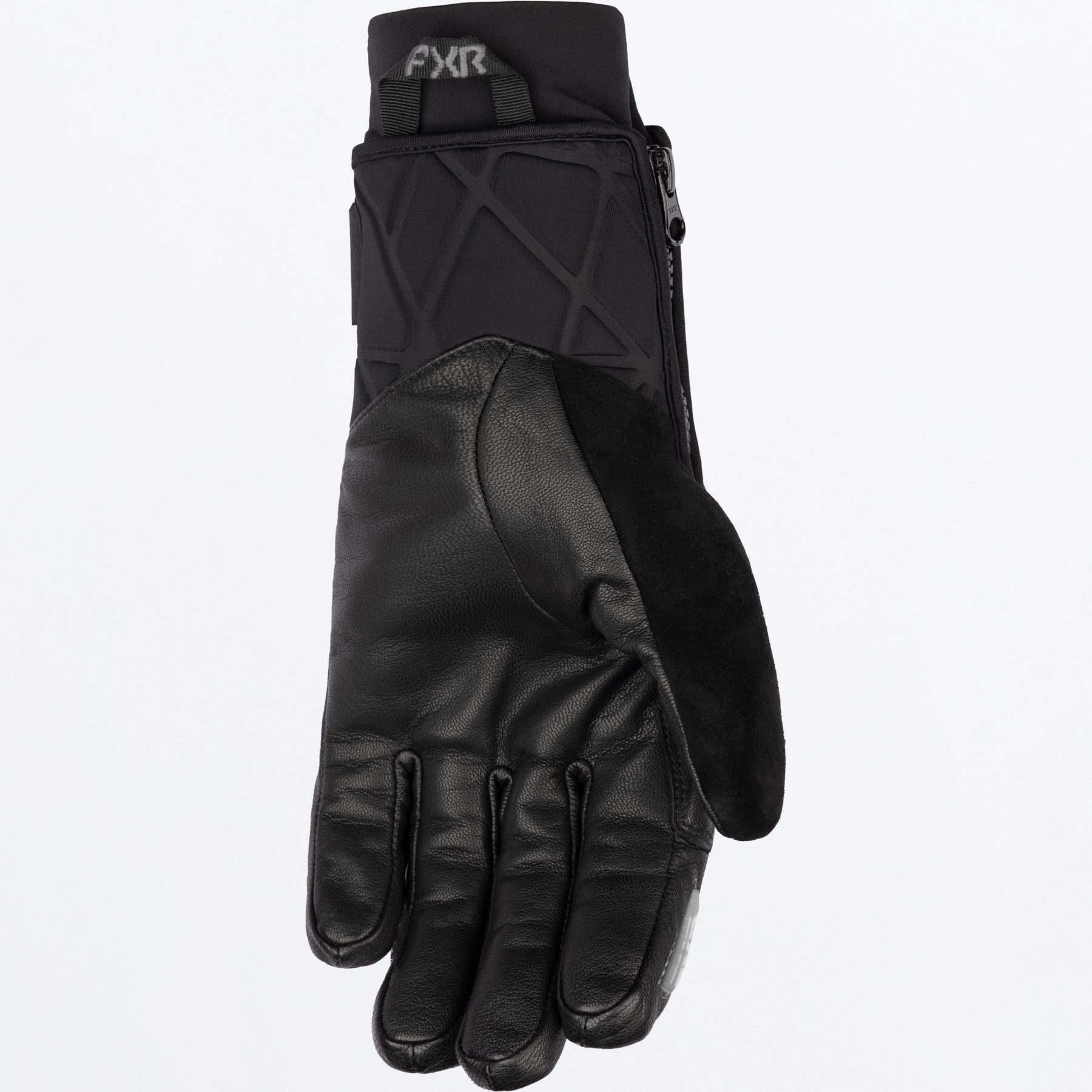 Gant en cuir à poignet court Helium pour homme