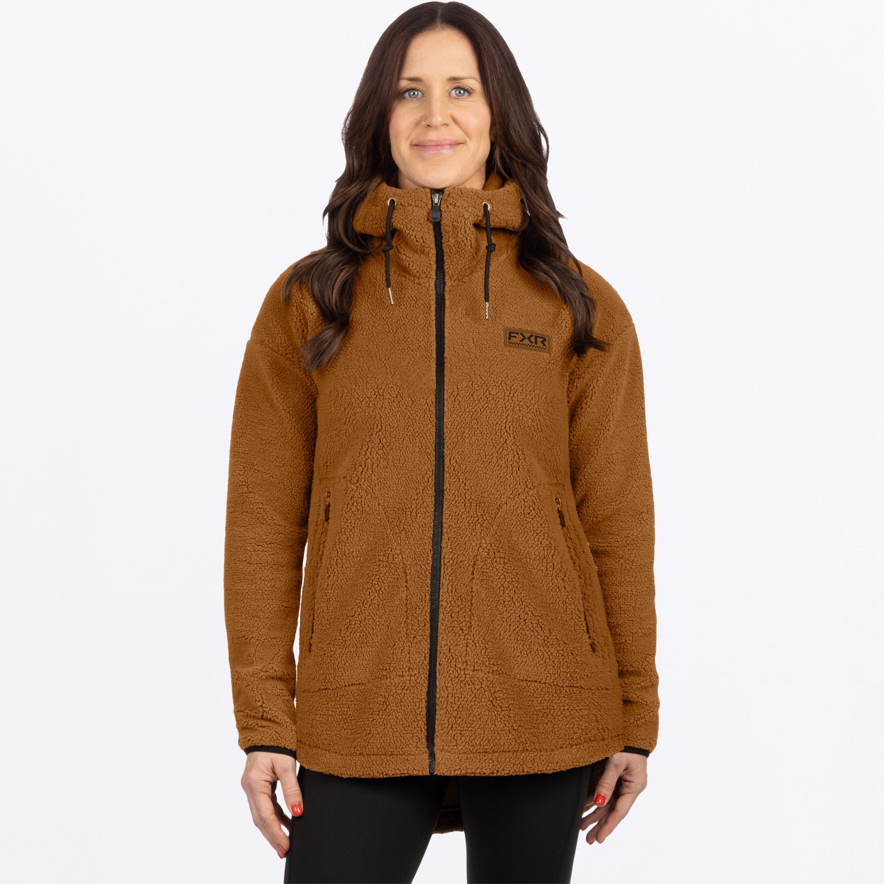 Manteau en Sherpa Sapphire pour femme