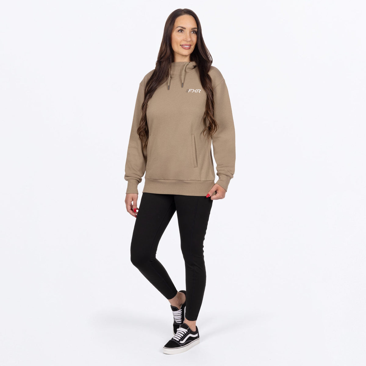 Coton ouaté à capuchon en coton Mitered pour femme