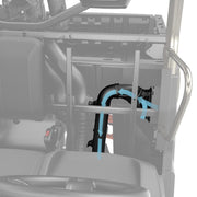 Ensemble de relocalisation de prise d'air pour la transmission CVT