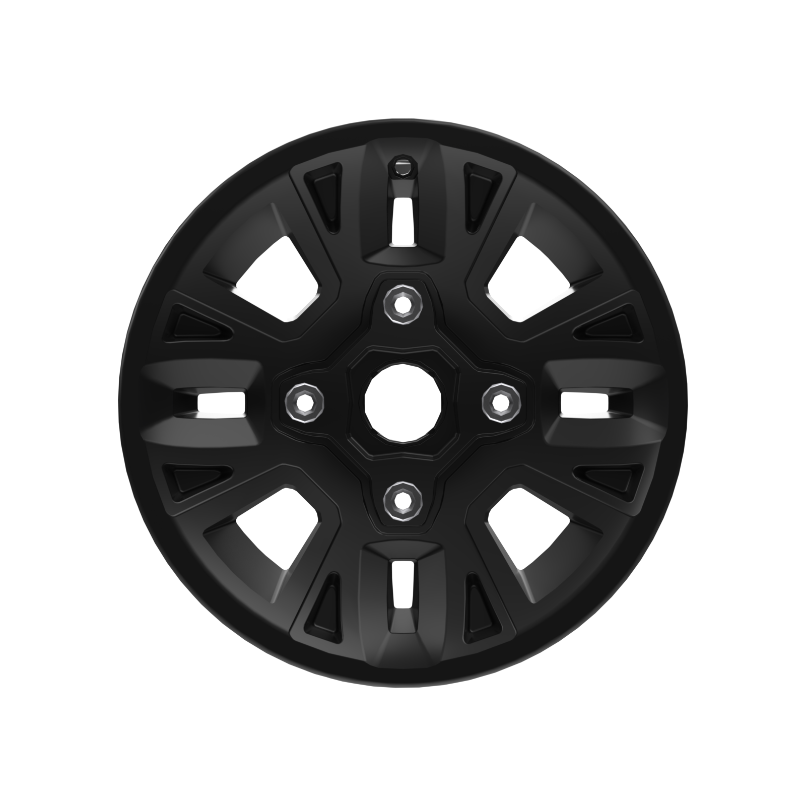Can-Am Roue en aluminium 14" x 7" avant Noir profond