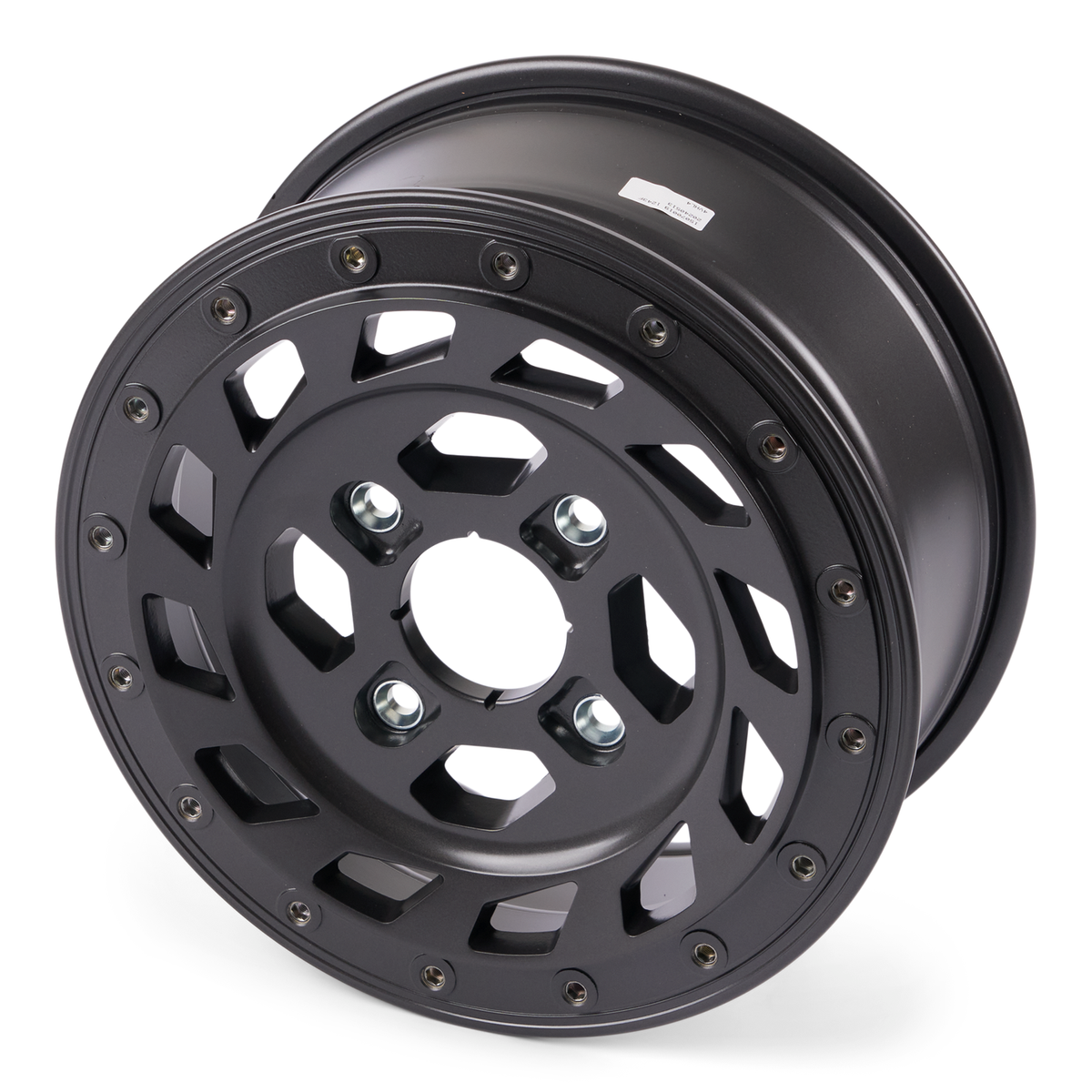 Can-Am Roue beadlock 15" x 7" avant/arrière Noir carbone