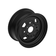 Can-Am Roue en acier 12" x 6" avant Noir profond