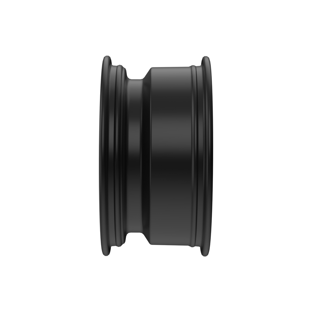 Can-Am Roue en acier 12" x 6" avant Noir profond