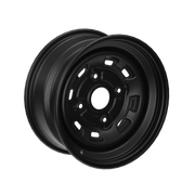 Can-Am Roue en acier 14" x 6.5" avant Noir profond