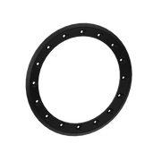 Can-Am Anneau de beadlock Noir profond